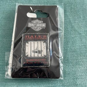 Harley Davidson pin from Hales in Mansfield, oh
